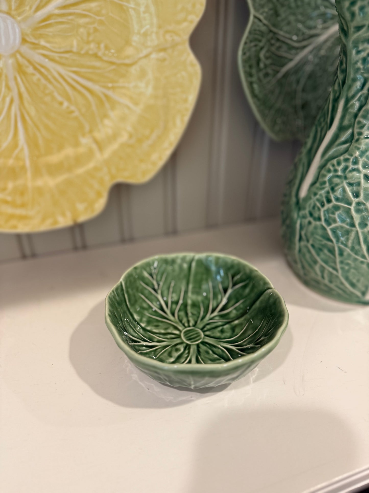 Vintage Bordallo Pinheiro San Raphael Condiment Bowl