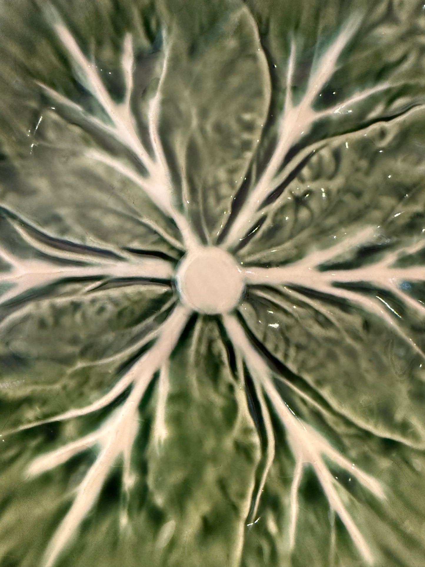 Pair of Vintage Bordallo Pinheiro Dinner Plates