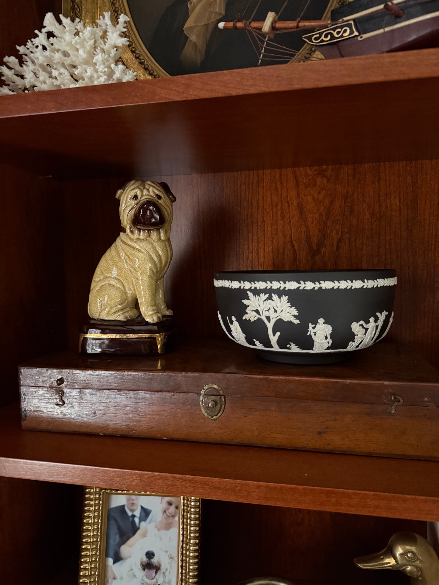 Wedgwood Jasperware Basalt Sacrifice Bowl