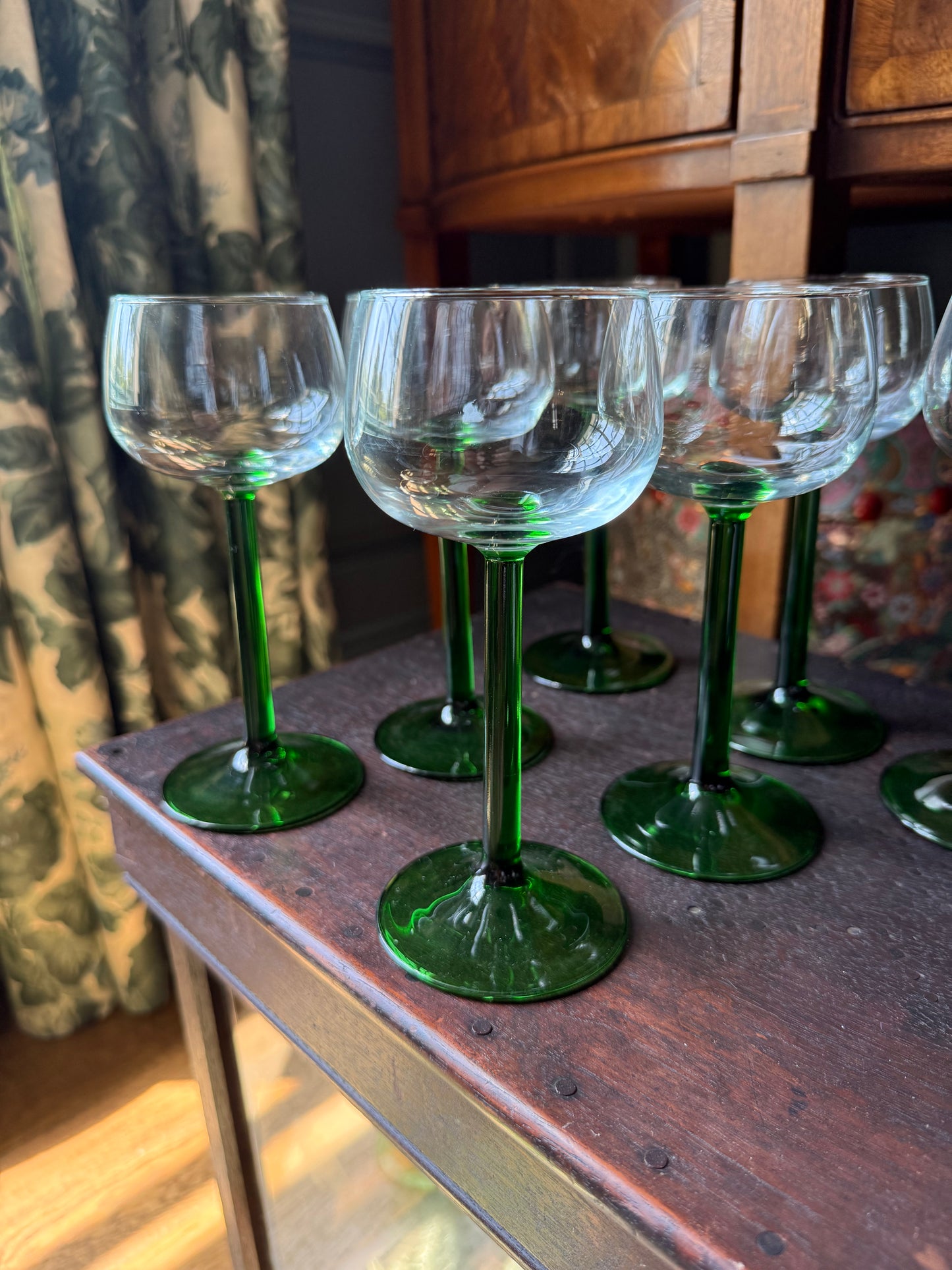 Vintage Luminarc Rhine Wine Glasses