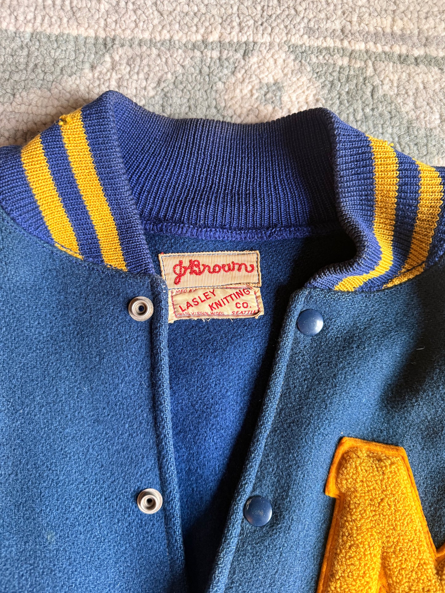 Vintage 1960s Varsity Jacket