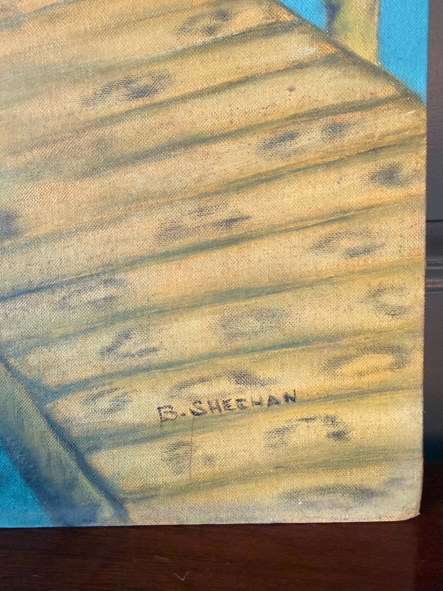 Original Oil on Canvas Board, Signed
