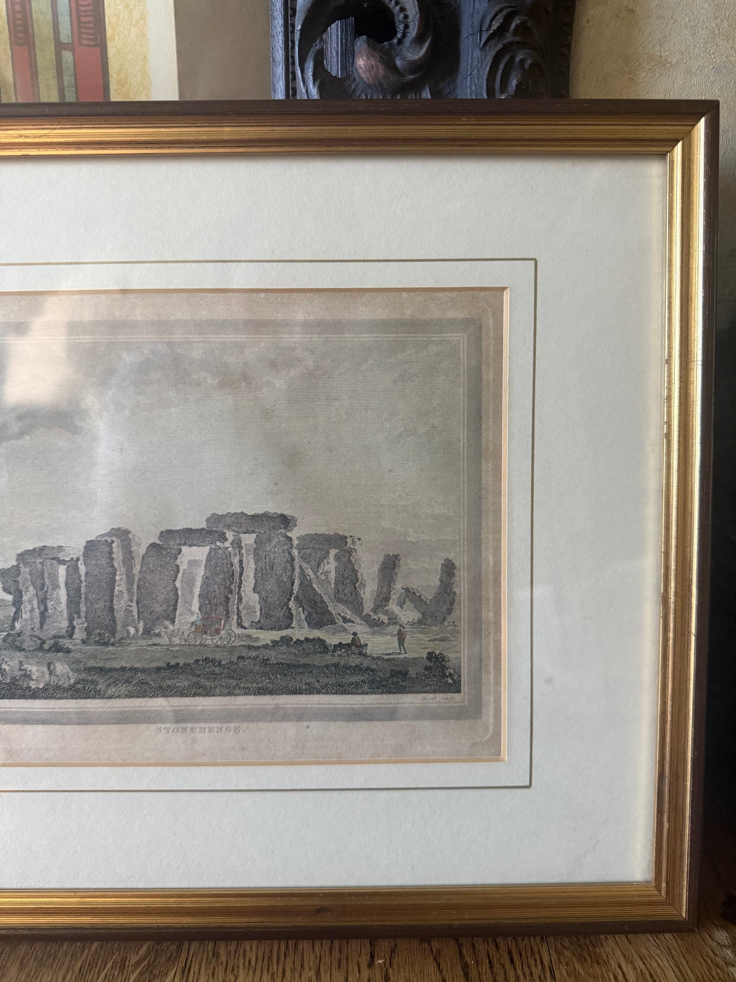 Antique Engraving, Stonehenge
