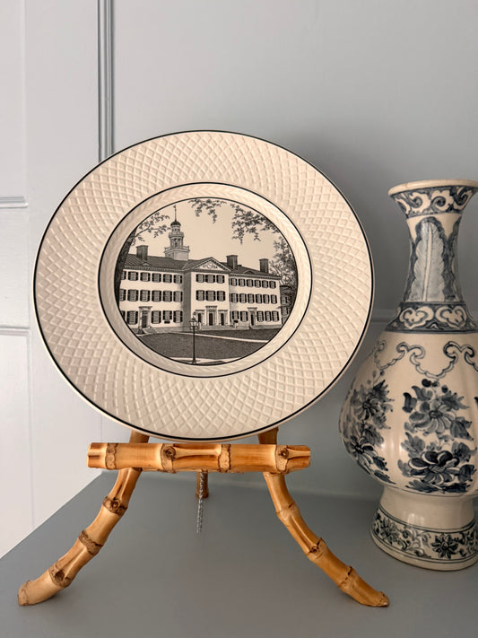 Vintage Old Dartmouth Hall Plate