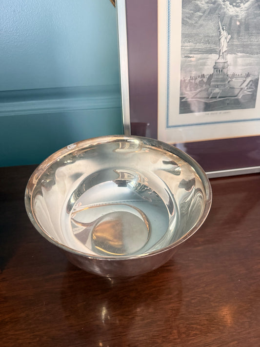 Silverplate Paul Revere Bowl by Webster Wilcox