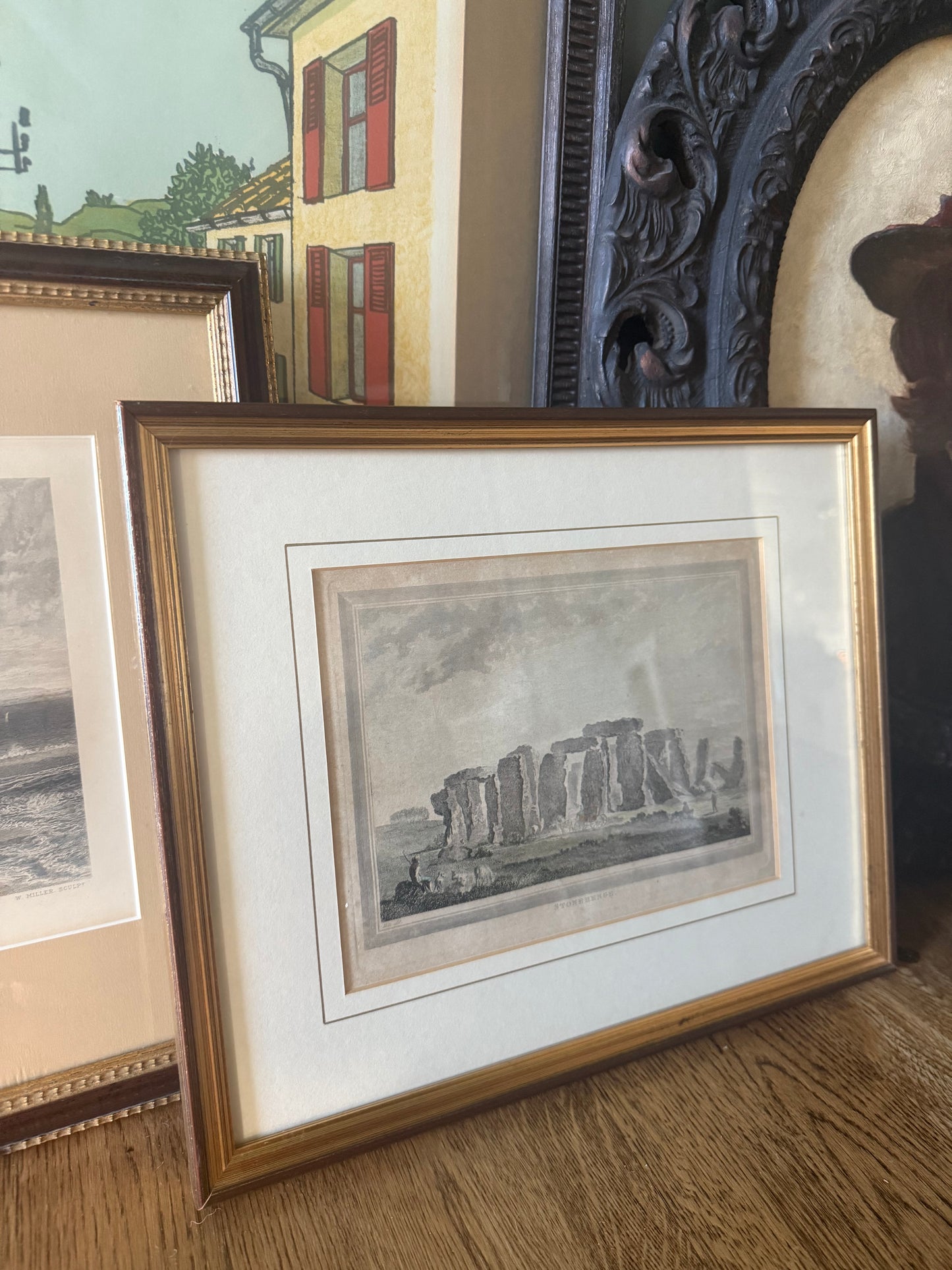 Antique Engraving, Stonehenge