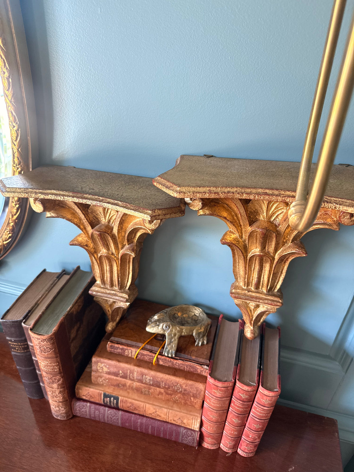 Pair of Italian Florentine Wall Sconces
