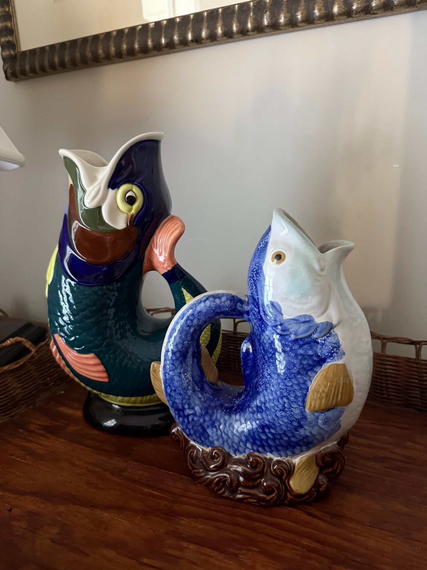 Fish Gurgle Glugg Jug Pitcher