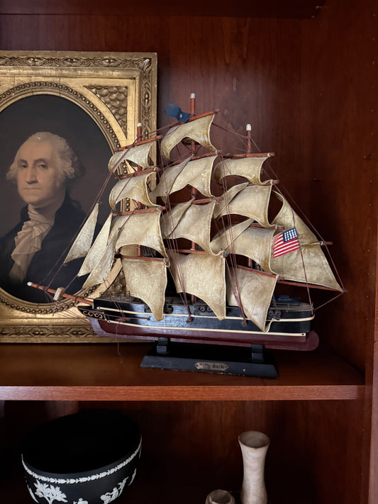 Vintage Cutty Sark Ship Model