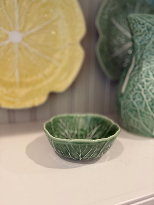 Vintage Bordallo Pinheiro San Raphael Condiment Bowl