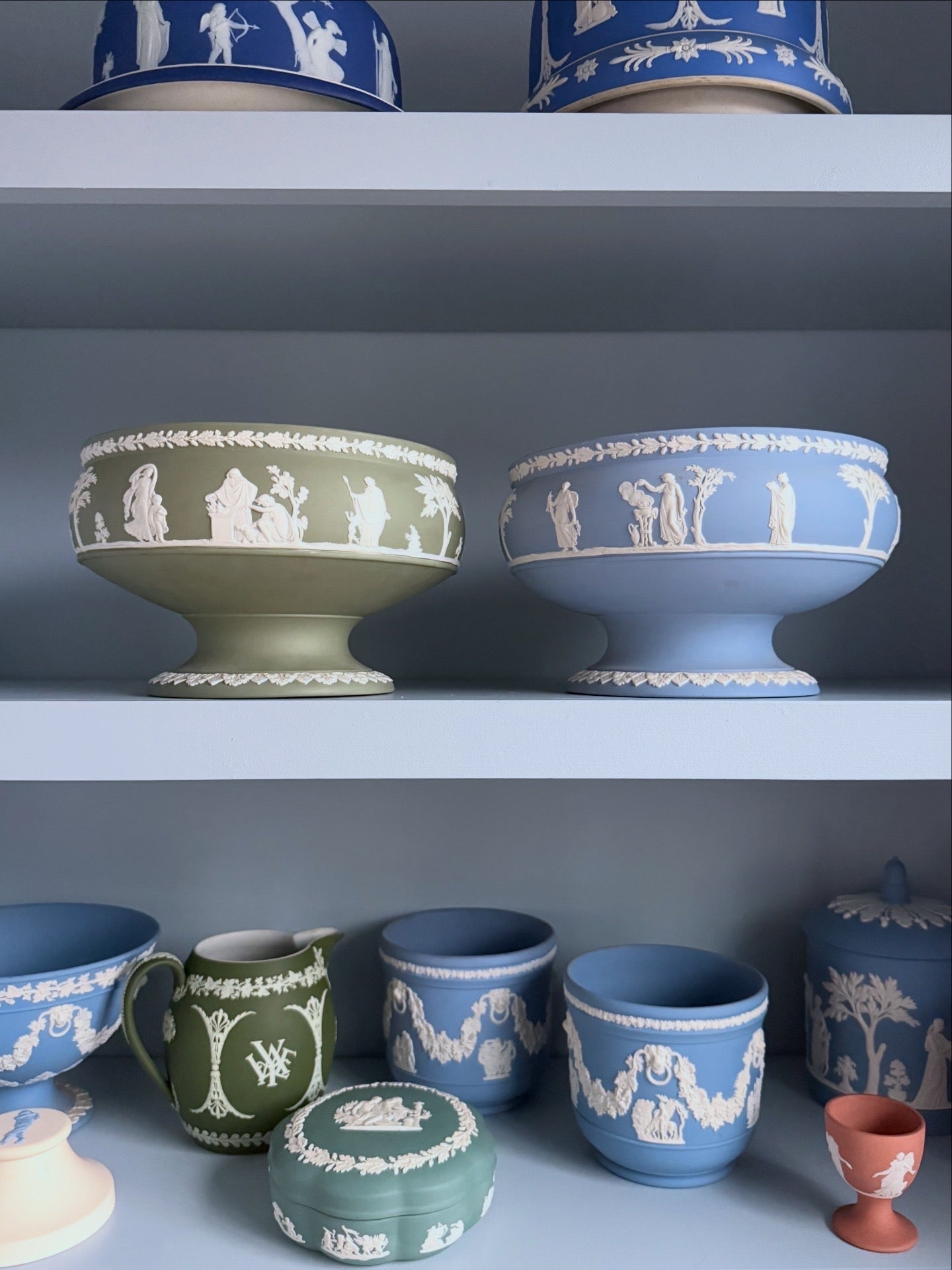 Wedgwood Jasperware Cream on Lavender Imperial Bowl