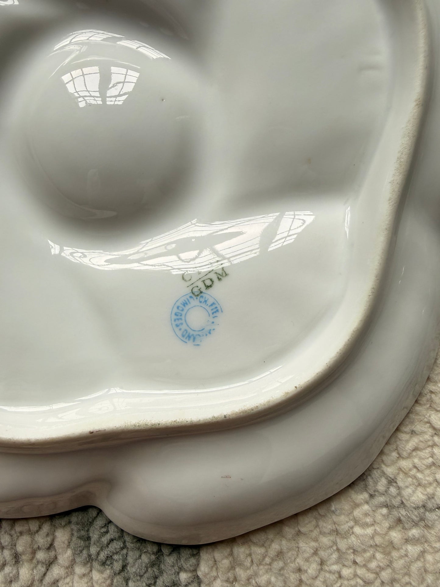 Antique Limoges Porcelain Oyster Plates