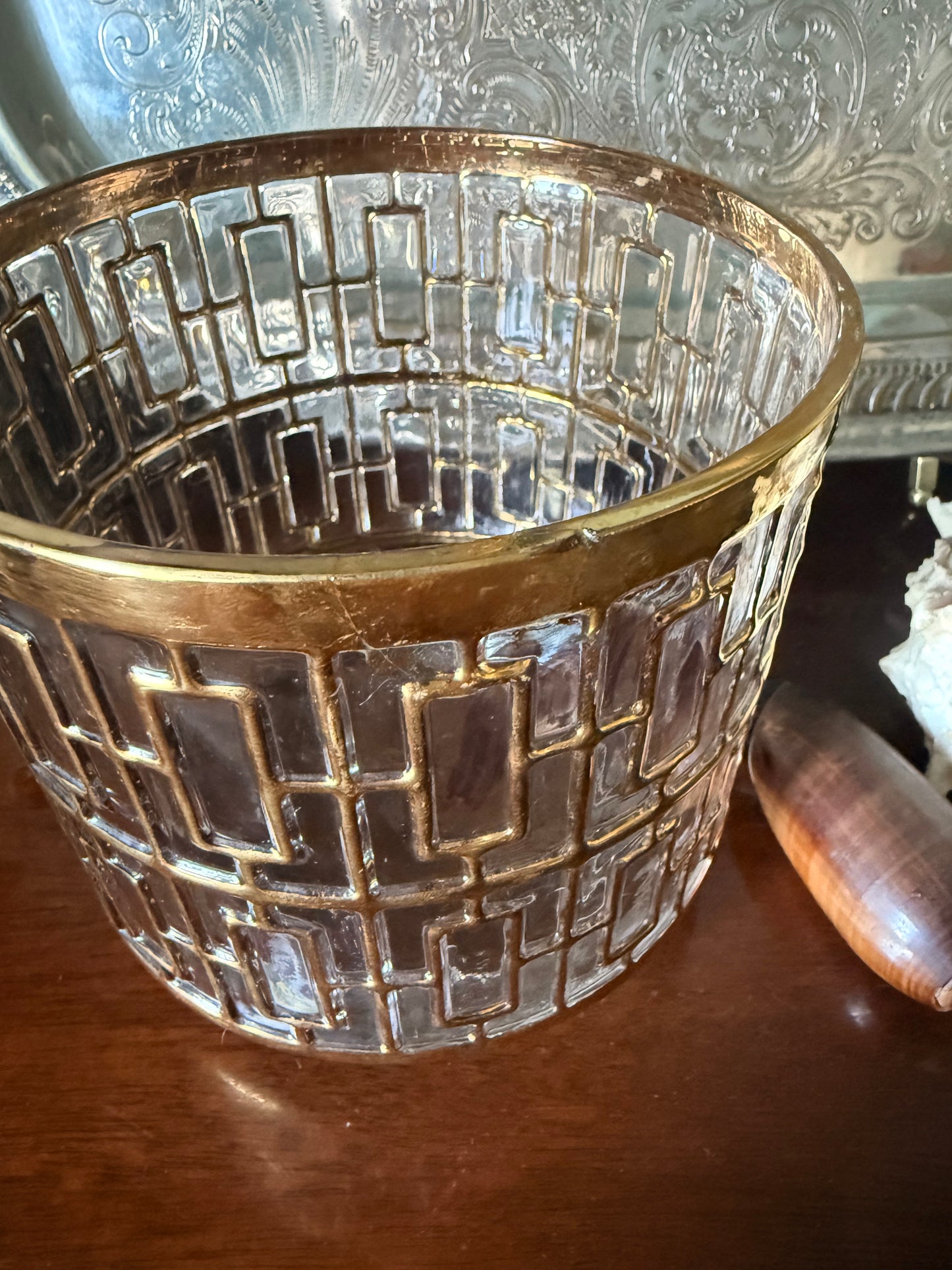 Imperial Shoji Ice Bucket (repaired)