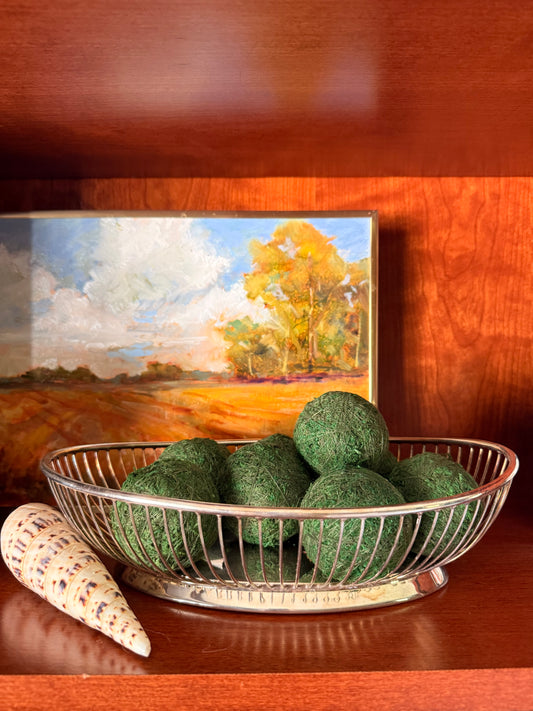Silverplate Wire Oblong Basket