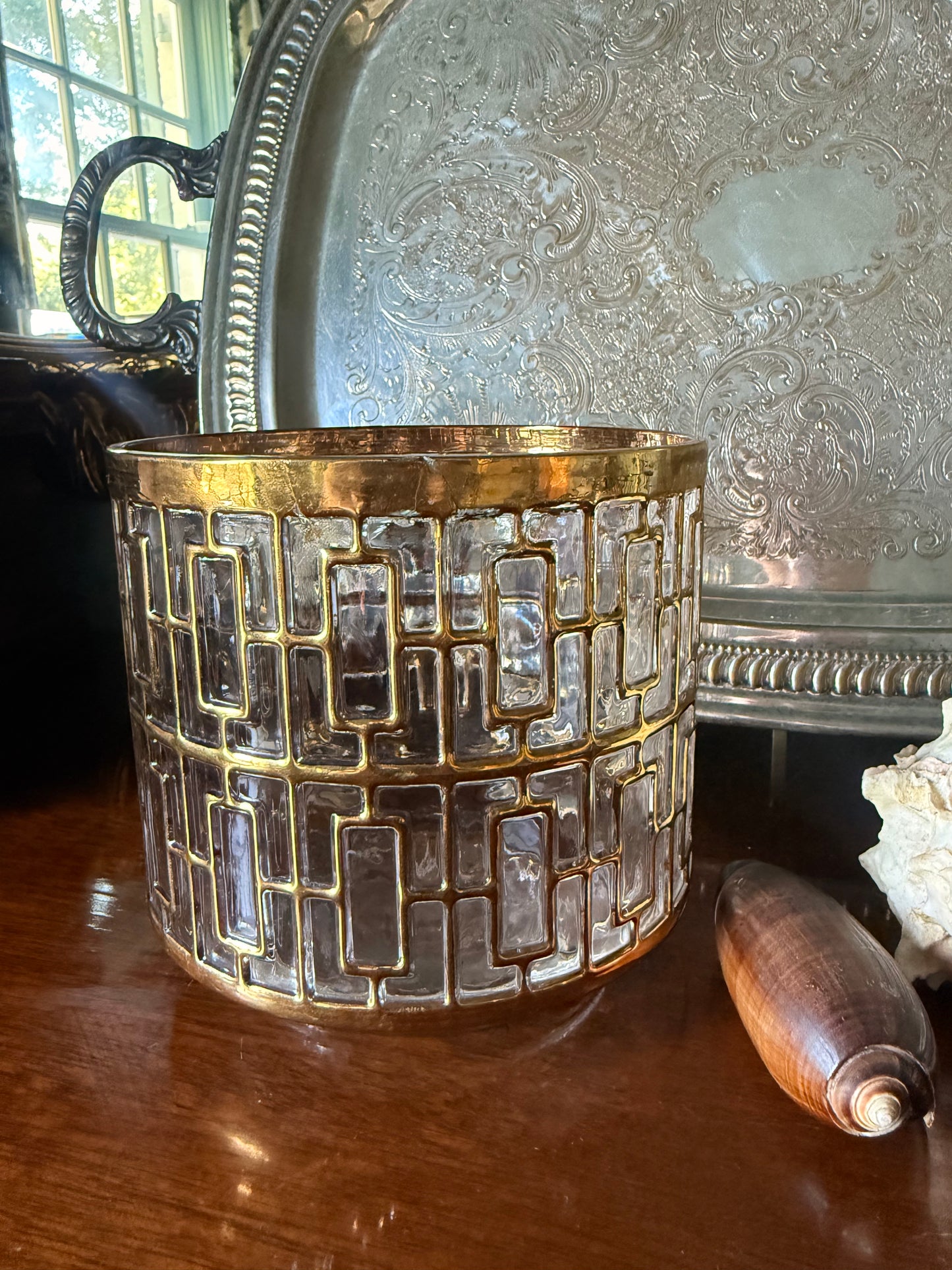 Imperial Shoji Ice Bucket (repaired)