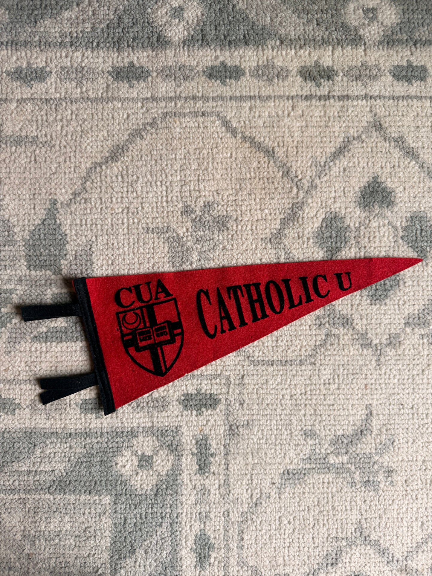 Vintage Catholic University Felt Pennant