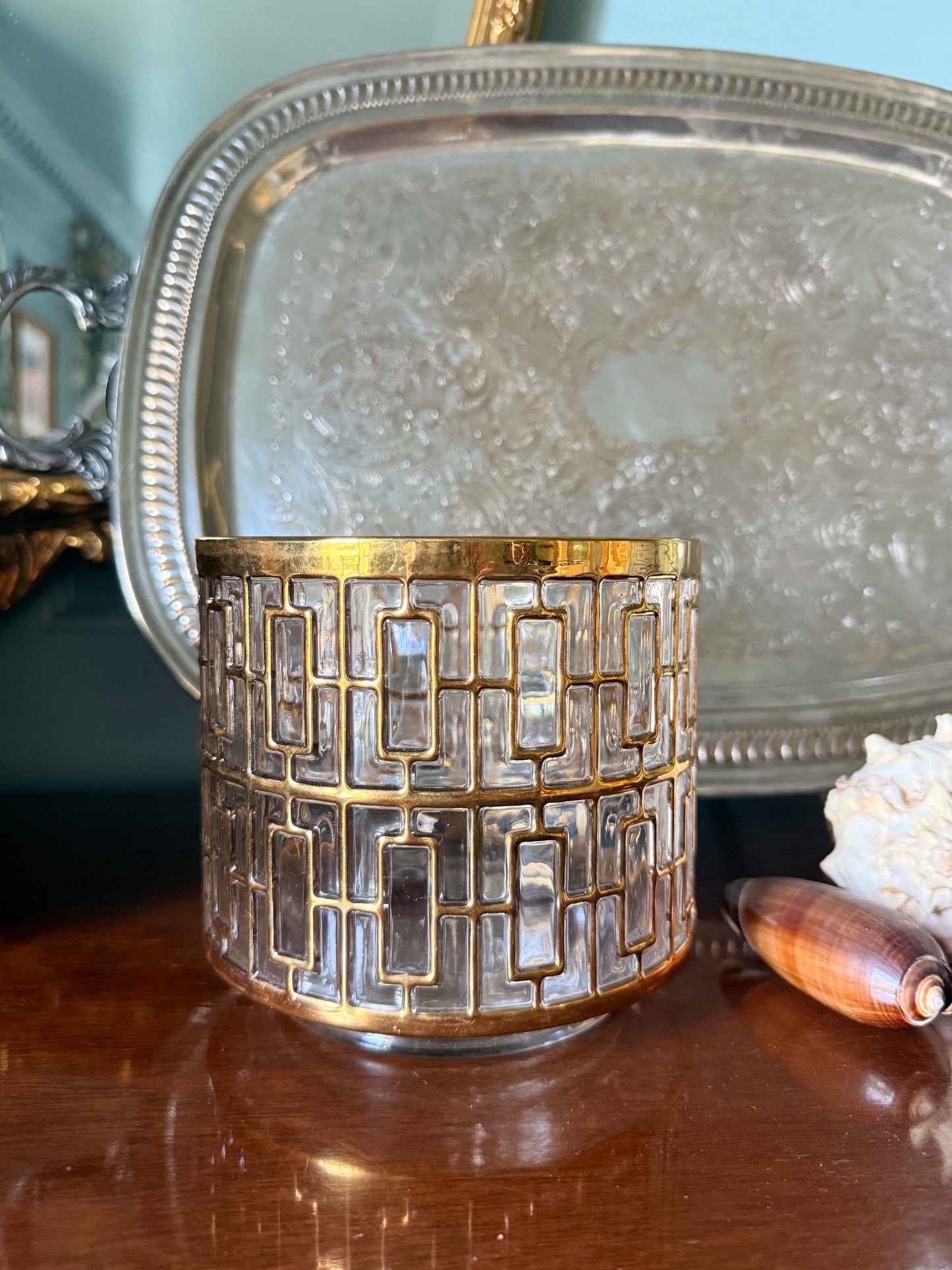 Imperial Shoji Ice Bucket (repaired)