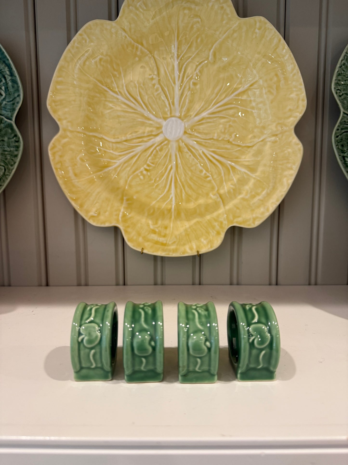 Vintage Set of 4 Apple Napkin Rings