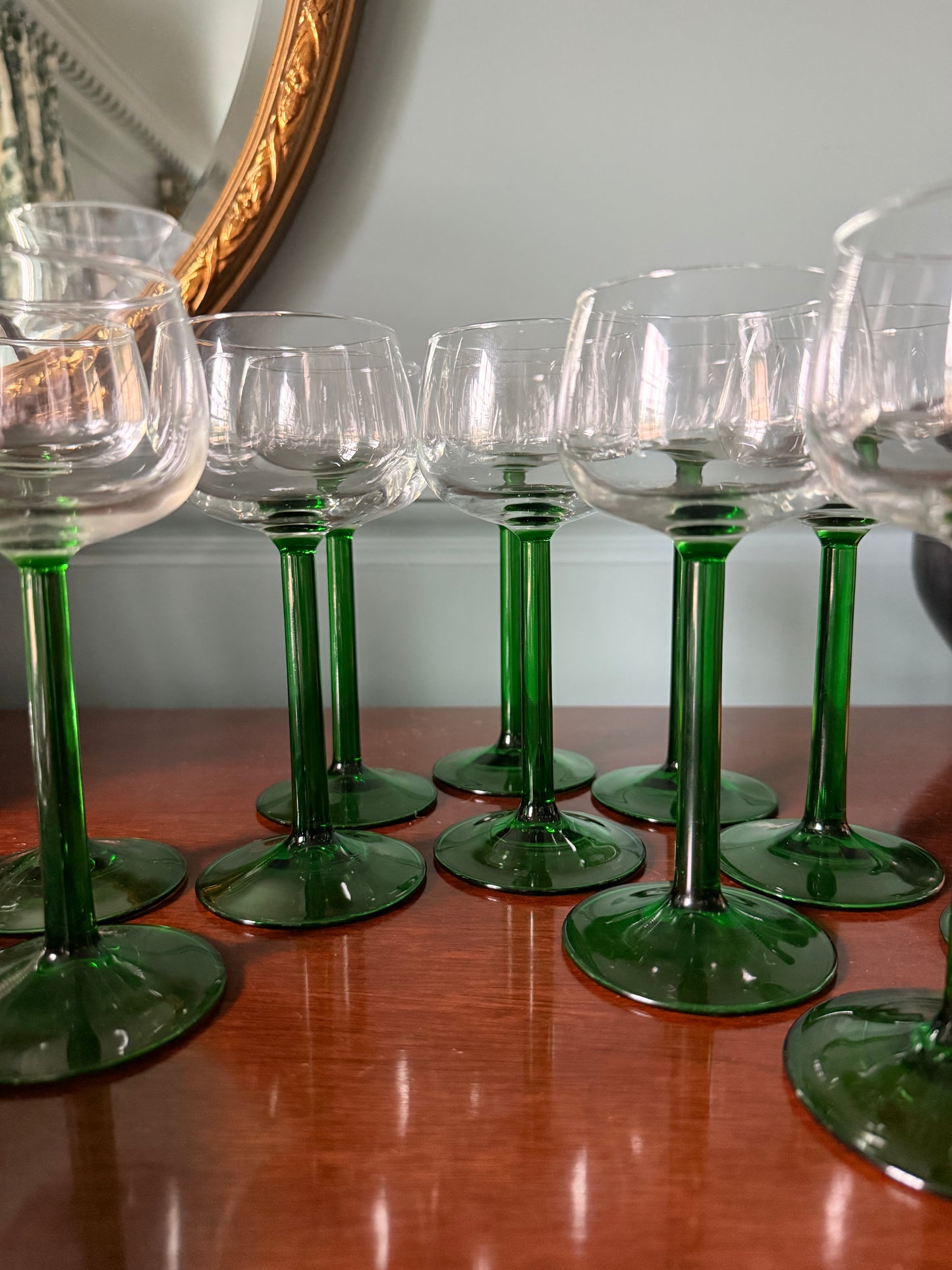 Vintage Luminarc Rhine Wine Glasses
