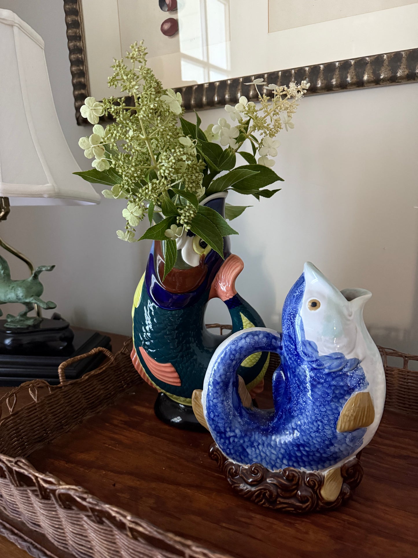 Fish Gurgle Glugg Jug Pitcher