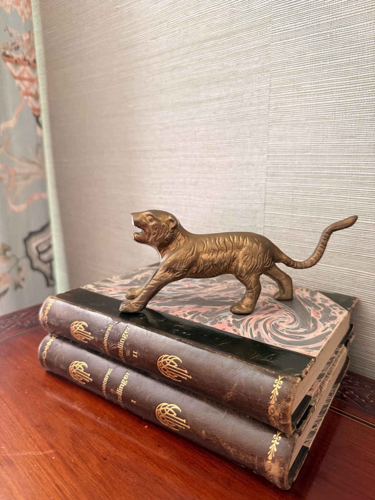 Vintage Brass Tiger