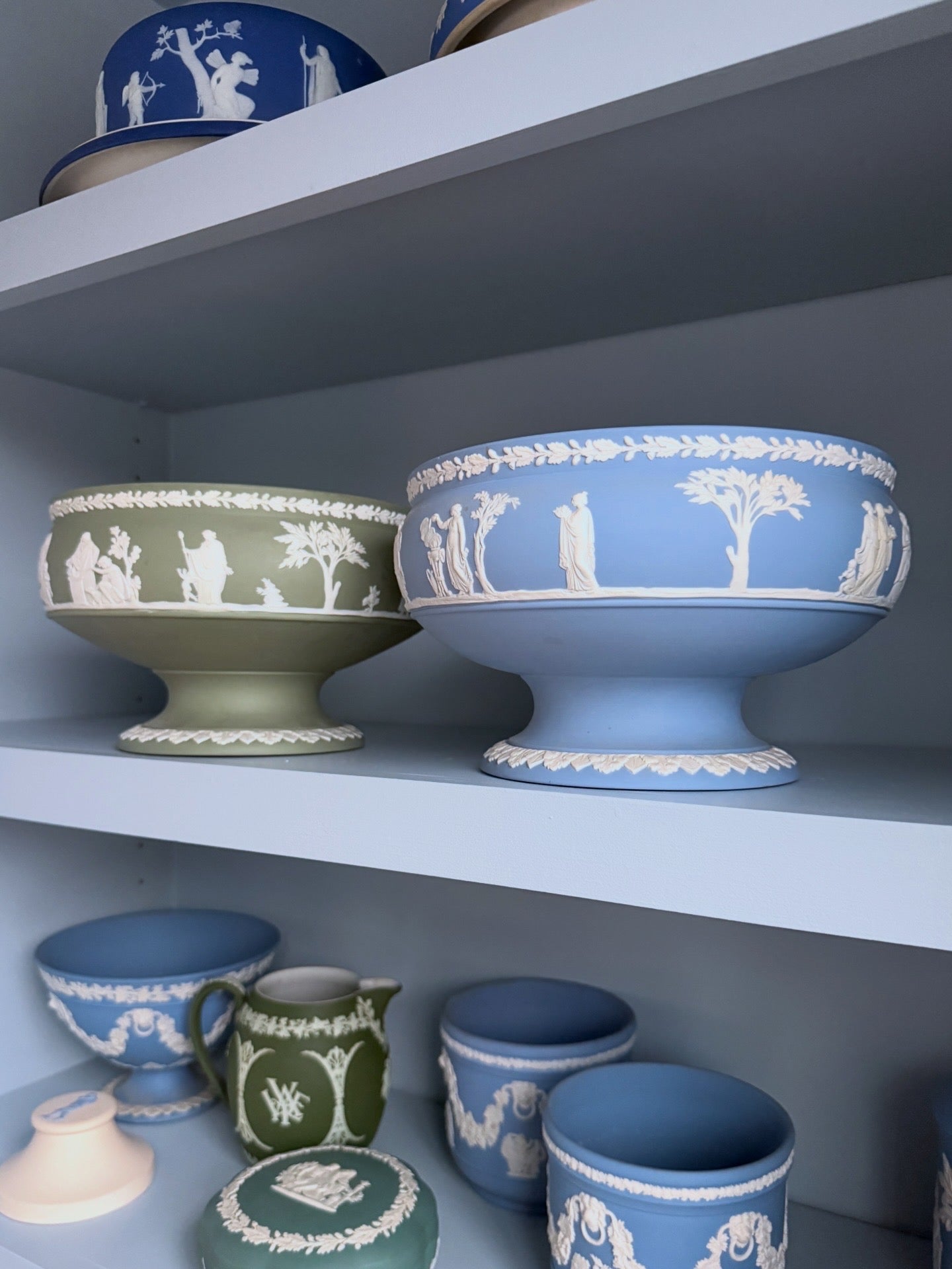 Wedgwood Jasperware Cream on Lavender Imperial Bowl