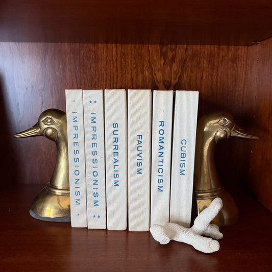 Mid-Century Brass Duck Bookends