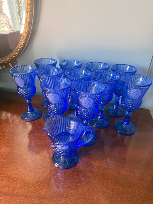Fostoria for Avon George and Martha Washington Goblets
