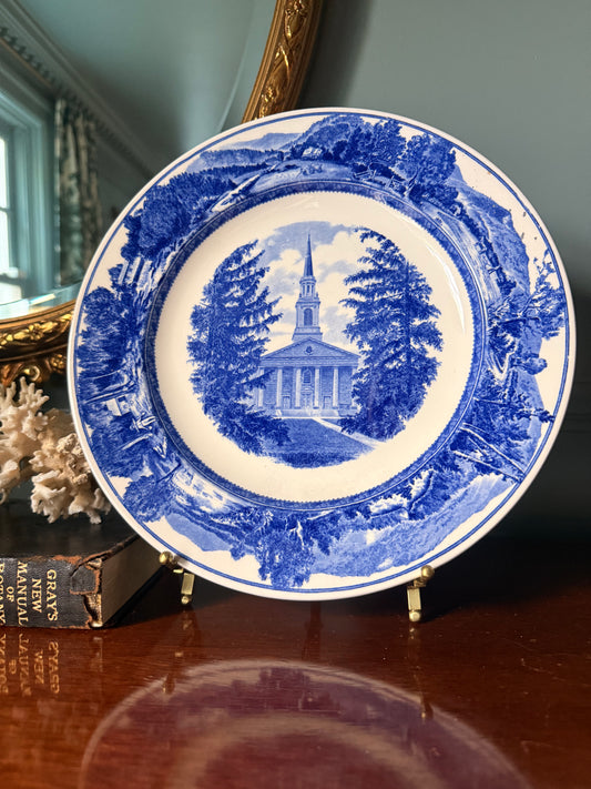 Middlebury College Vintage Wedgwood Plate
