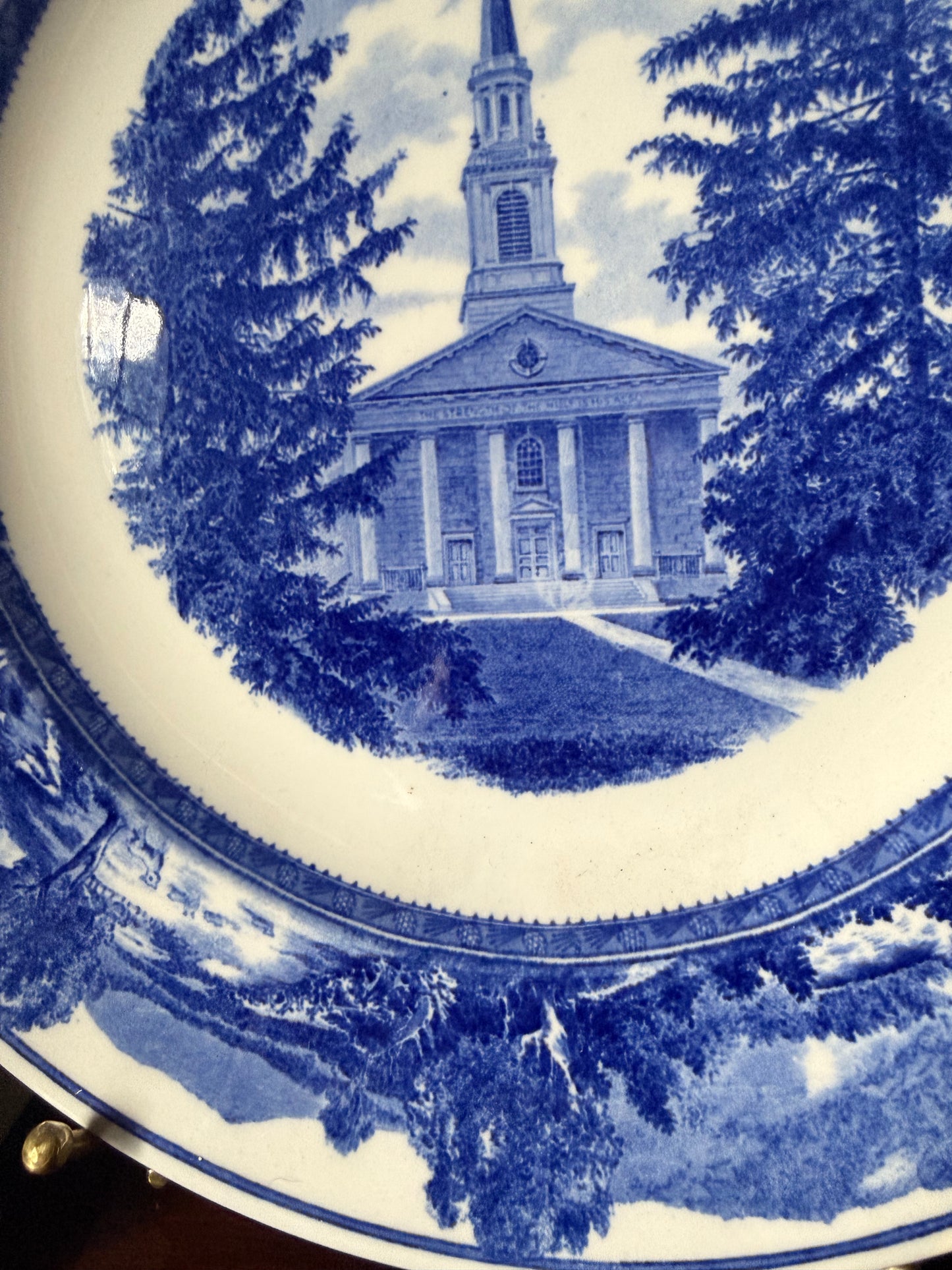 Middlebury College Vintage Wedgwood Plate