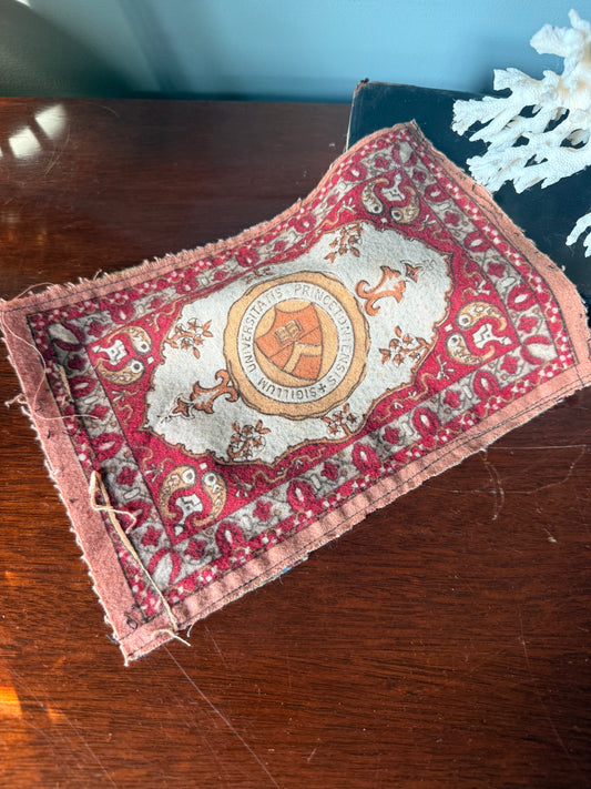 Antique Princeton University Tobacco Felt