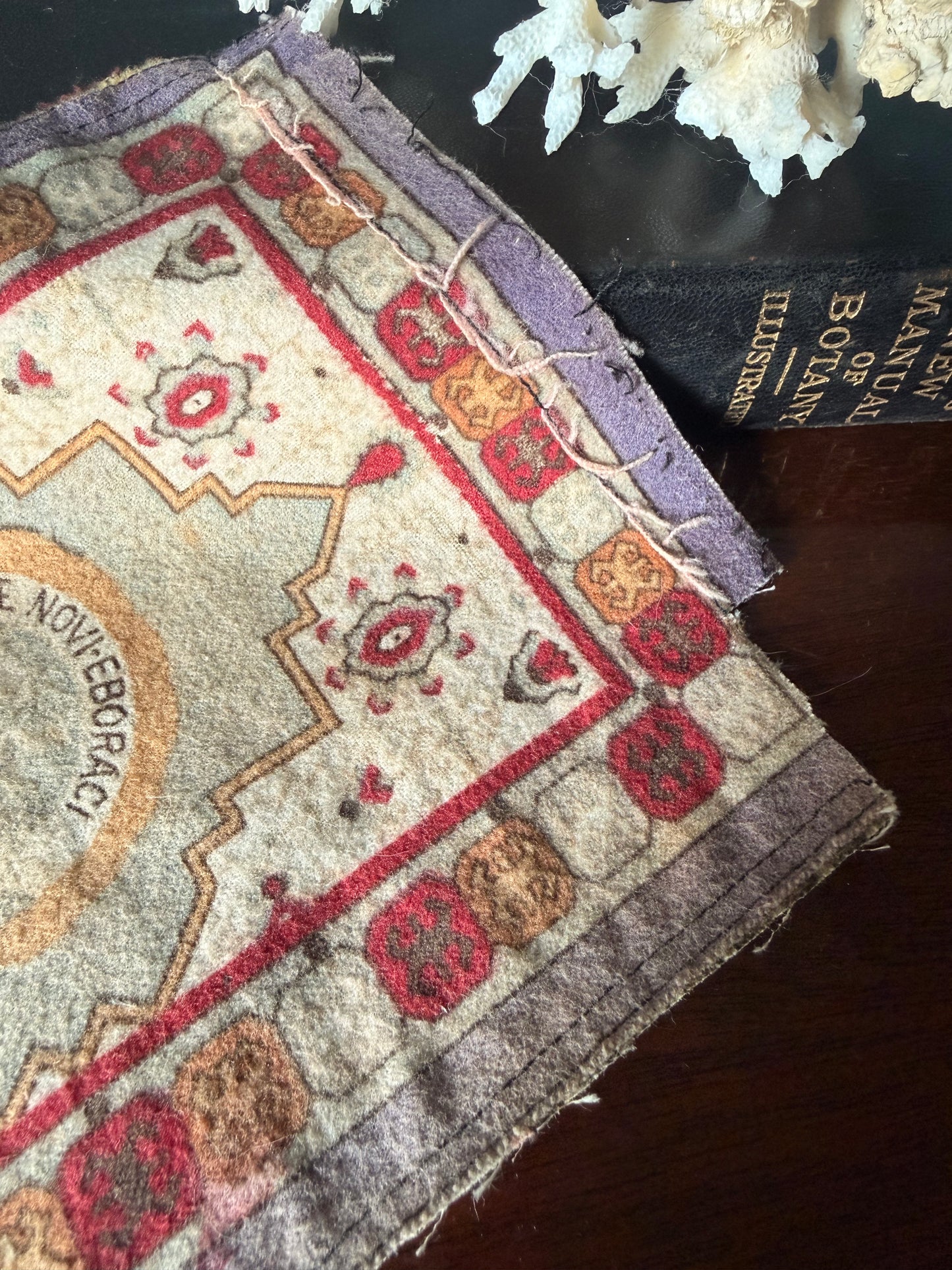 Antique Columbia University Tobacco Felt