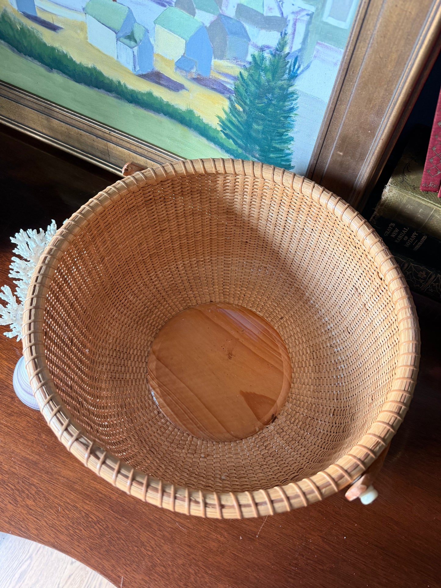 Nantucket Style Large Top Handle Basket