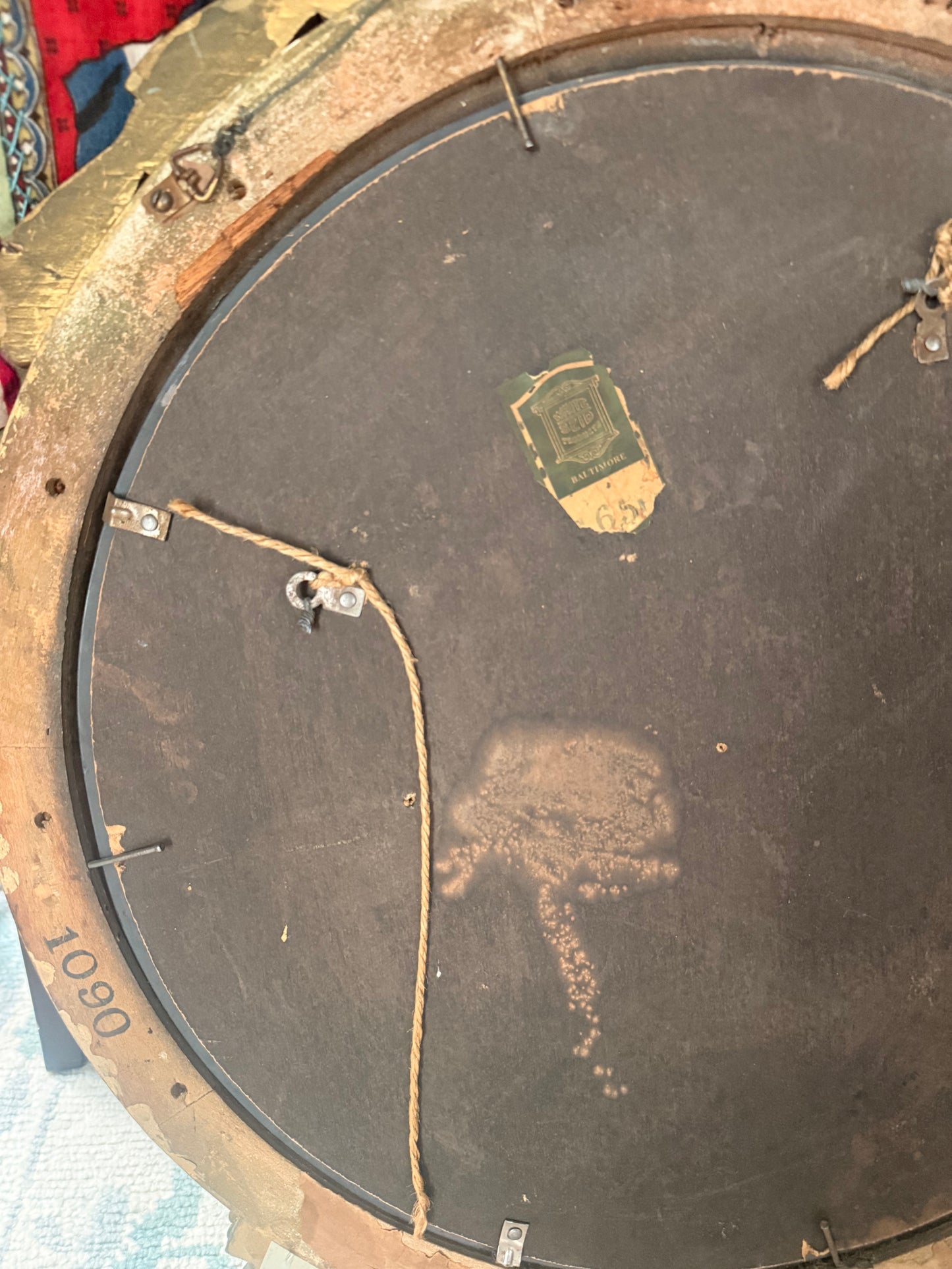 Antique Federal Eagle Mirror