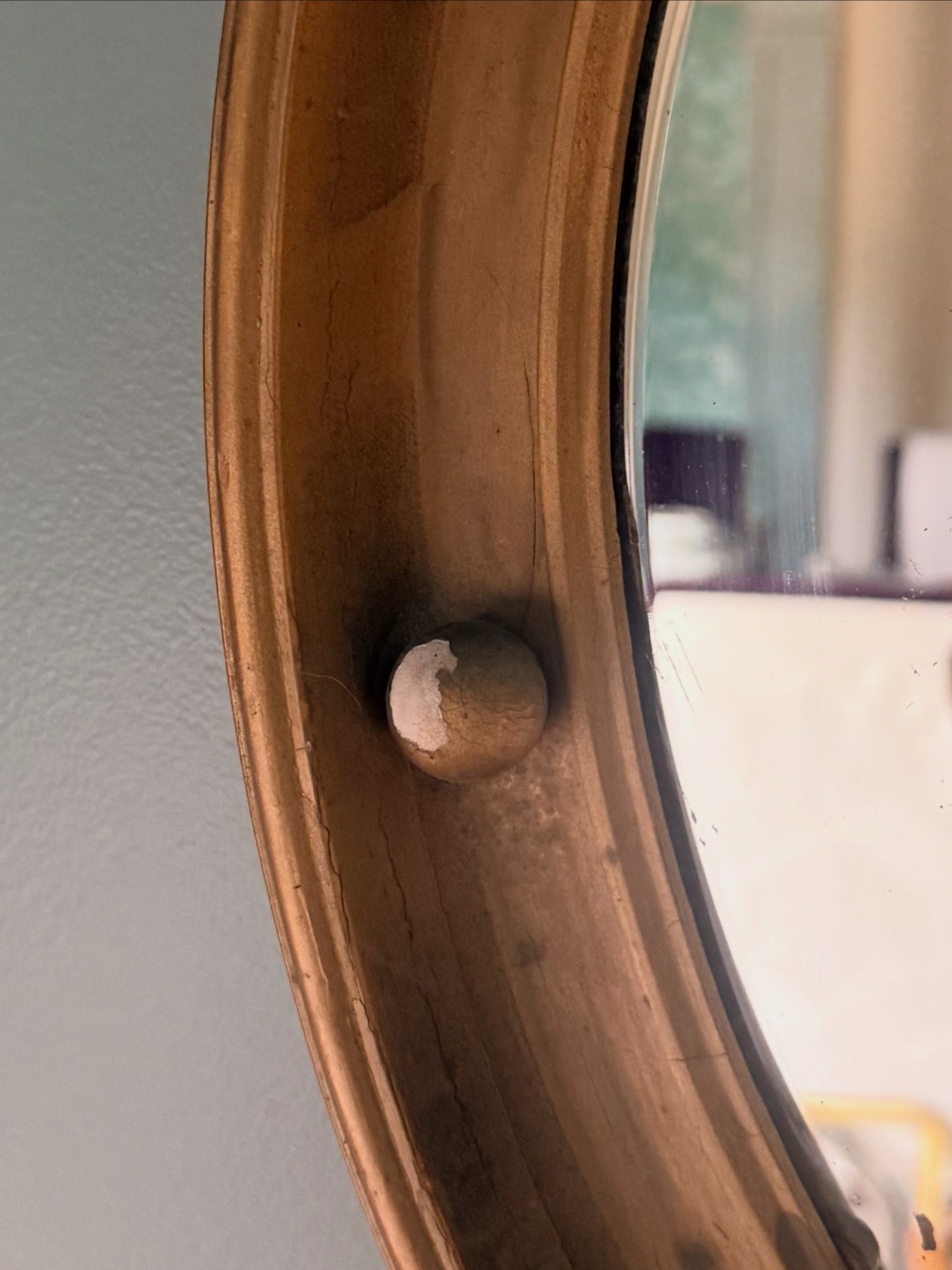 Antique Federal Eagle Mirror