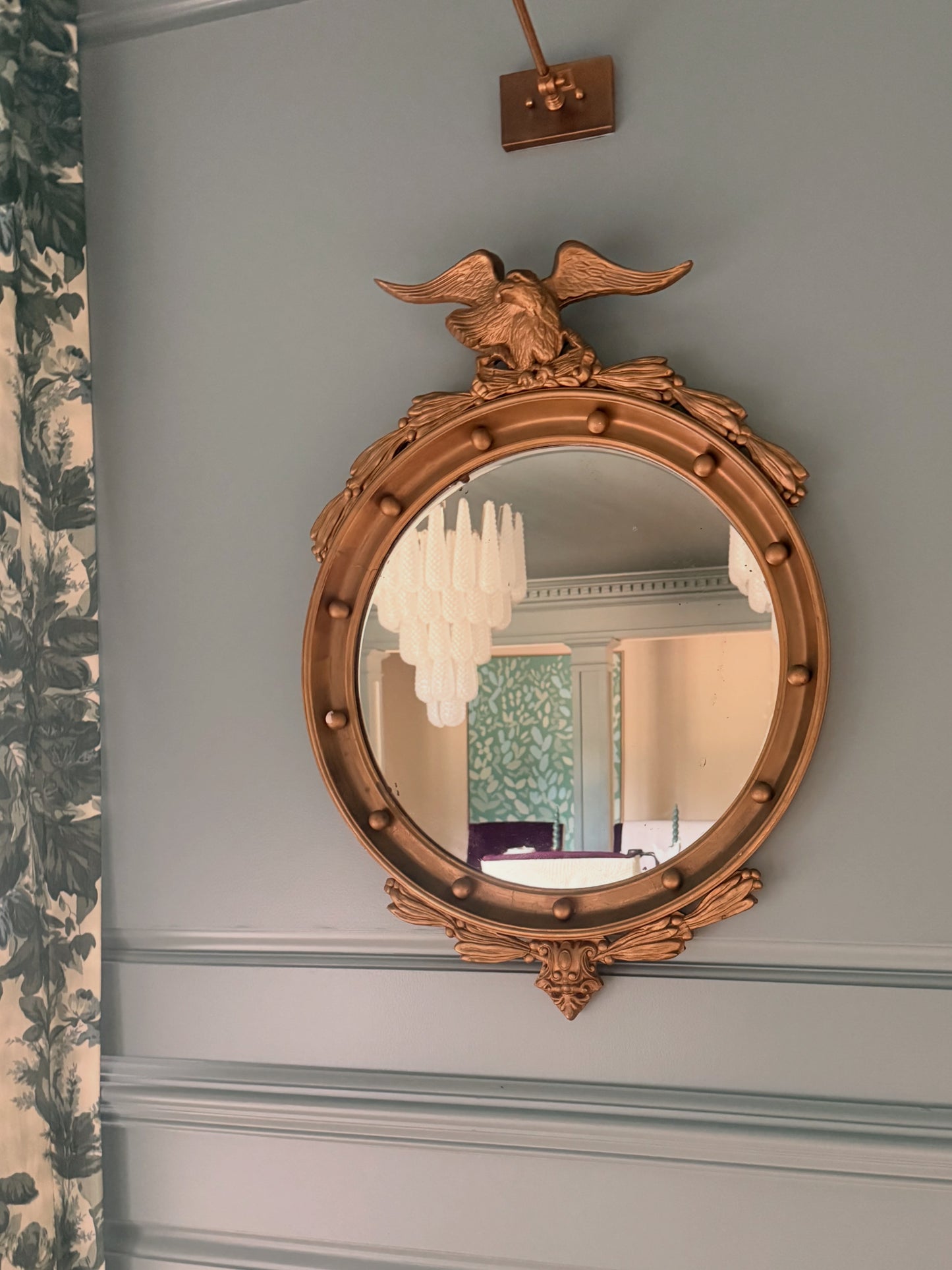 Antique Federal Eagle Mirror